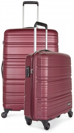 antler quadrant hard case luggage 2 piece set
