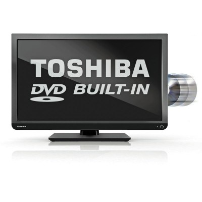 TOSHIBA 22D1333 22IN FHD LED TV/DVD COMB