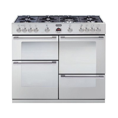 Stoves Sterling R1000GT Gas Range Cooker - Stainless Steel