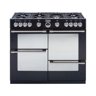 Stoves Sterling R1000GT Gas Range Cooker - Black