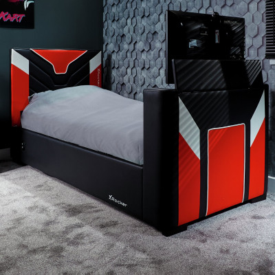 XROCKER CERBERUS BED TV LIFT BED RED