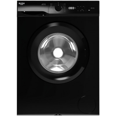 Bush WMSAB814EB 8KG 1400 Spin Washing Machine - Black