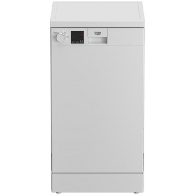 Beko DVS04X20W Slimline Dishwasher - White