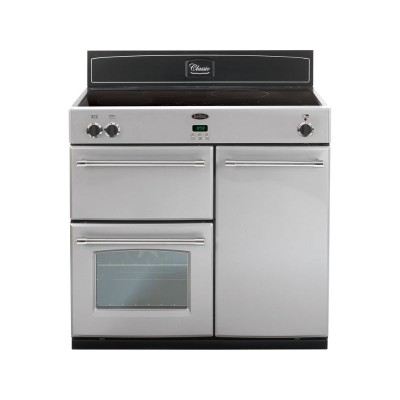 BELLING CLASSIC 90EI RANGE COOKER SILVER