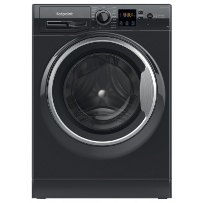 Hotpoint NSWM864CUKN 8KG 1600 Spin Washing Machine - Black