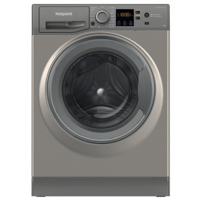 Hotpoint NSWM864CUKN 8KG 1600 Spin Washing Machine Graphite