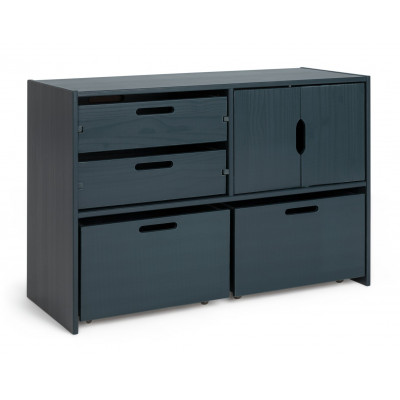 Habitat Kids Rico Double Storage Unit - Ink Blue