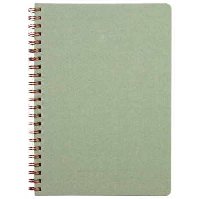 HABITAT BOTANICA LINEN A4 WIRO NOTEBOOK
