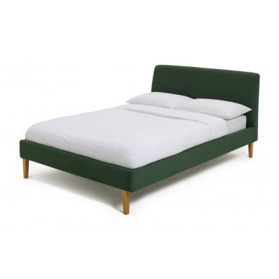 Habitat Ren Kingsize Fabric Bed Frame - Moss Green