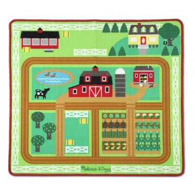 Melissa & Doug Around the Barnyard Farm Rug