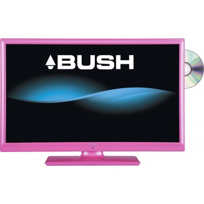 Bush 24IN Full HD LED TV/DVD COMBI PINK 