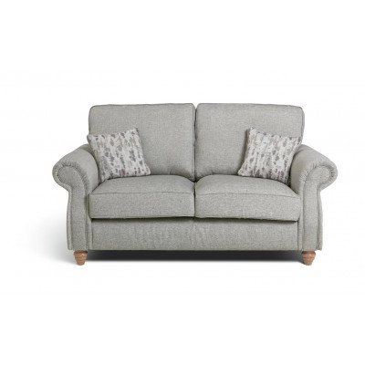 Habitat Wilfred 3 Seater Fabric Sofa - Light Grey