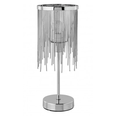 Argos Home Tammy Table Lamp - Chrome