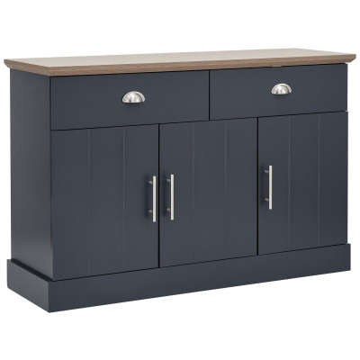 Kendal 3 Door 2 Drawer Sideboard - Blue