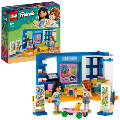 LEGO Friends Liann's Room Mini-Doll & Toy Pet Playset 41739