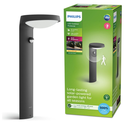 PHILIPS LED SOLAR OUTDOOR PEDESTAL