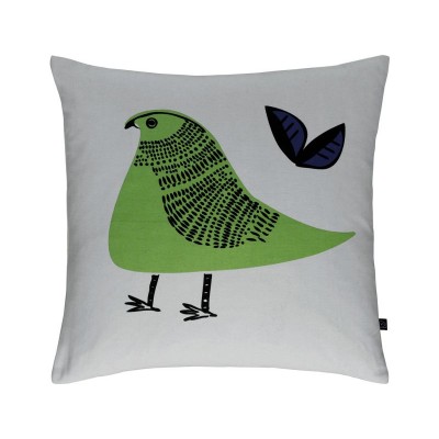HAB TIKI BIRD CUSHION AZURE