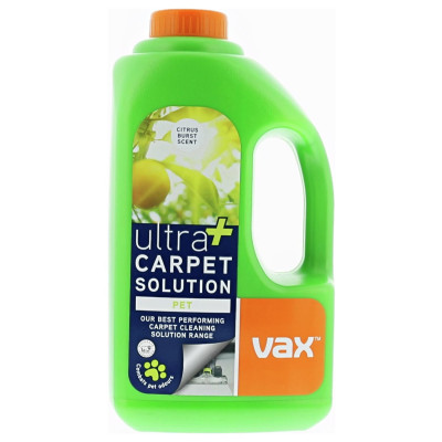 Vax Ultra+ Pet Carpet Cleaning Solution 1.5L