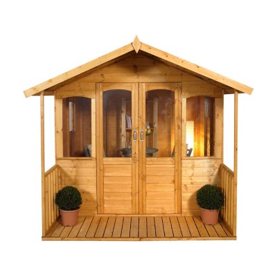 Forest Hollington Wooden Summerhouse - 8 x 8ft