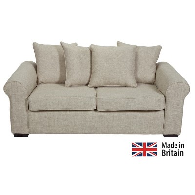 Collection Erinne Fabric Pillowback Sofa Bed - Linen