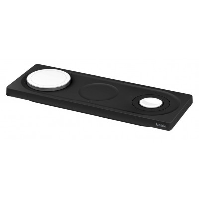 Belkin 3 in 1 MagSafe Wireless Charger Pad 15W - Black