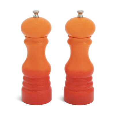 Habitat Salt and Pepper Mill Set - Orange