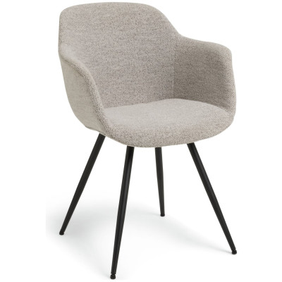 Habitat Noella Fabric Dining Chair - Natural