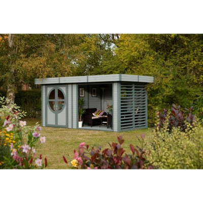 Connor Painted Wooden Leisure Chalet - 16 x 8ft