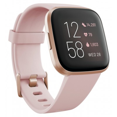 Fitbit versa hot sale rose gold argos