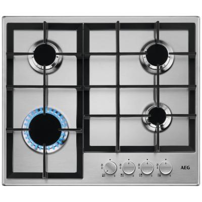 AEG HGE64200SM Gas Hob - Stainless Steel