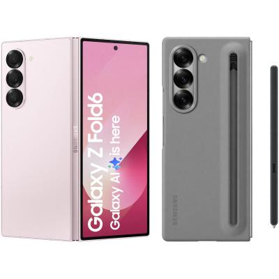 SIM Free Samsung Galaxy Z Fold6 5G 512GB AI Phone - Pink