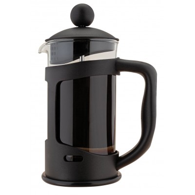 Habitat 3 Cup Plastic 350ml Cafetiere - Black