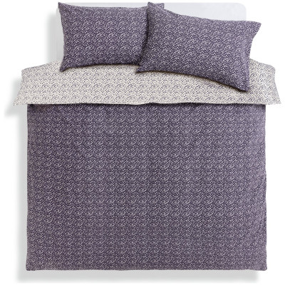 Habitat Spot Print Navy Bedding Set - Double