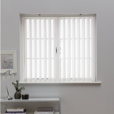 Argos Home White Vertical Blind - 120cm