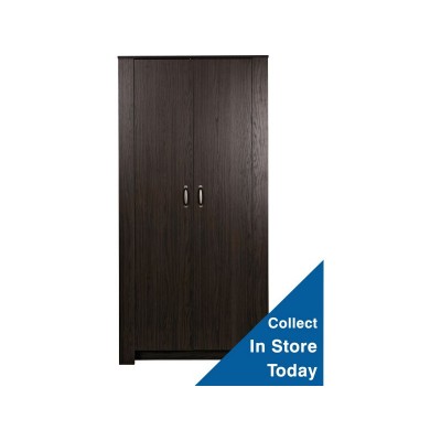 Dalton 2 Door Wardrobe - Dark Oak Effect.