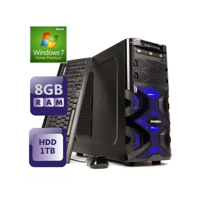 ZOOSTORM CORE I3 8GB 1TB G CARD W7 HP   