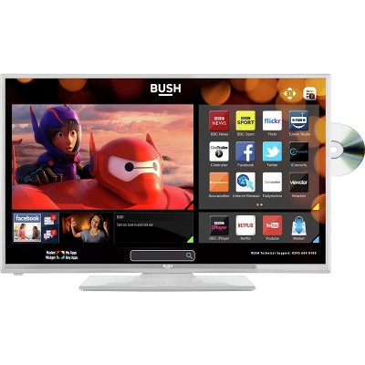 Argos Product Support For Bush 24 Inch Hd Ready Smart Tv With Dvd Player White 239 19