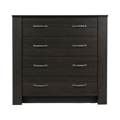 Dalton 4 Drawer Chest - Dark Oak Effect.