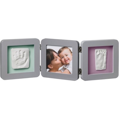 Baby Art My Baby Touch 2 Print Frame - Grey