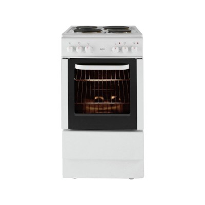 Bush BES50W Single Electric Cooker - White