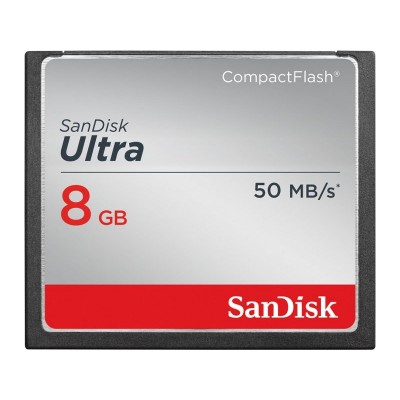 SANDISK ULTRA COMPACTFLASH 8 GB CARD
