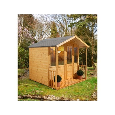 Forest Maplehurst Wooden Summerhouse - 7 x 7ft