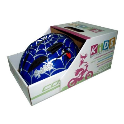 Coyote Kids Spider Small Bike Helmet 48-52cm - Blue