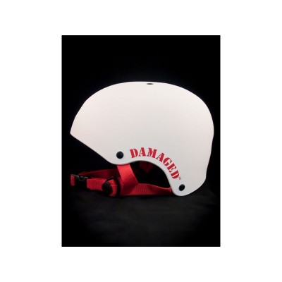 REAX DAMAGED HELMET 53 59CM RUBBER WHITE