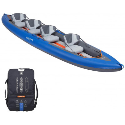 Decathlon X100 4 Person Inflatable Kayak