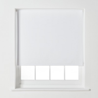 Argos Home Blackout Roller Blind - 5ft - Super White