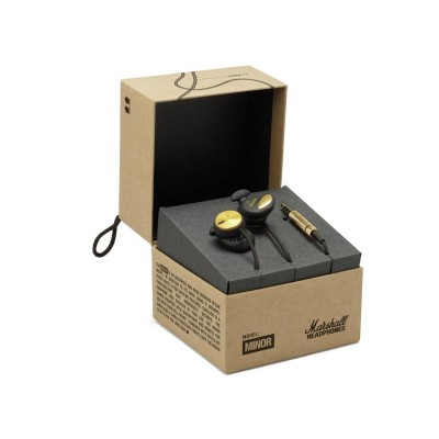 MARSHALL MINOR HEADPHONES BLACK         