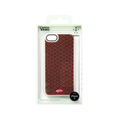 BELKIN DESIGN CASE BROWN AND WHITE      