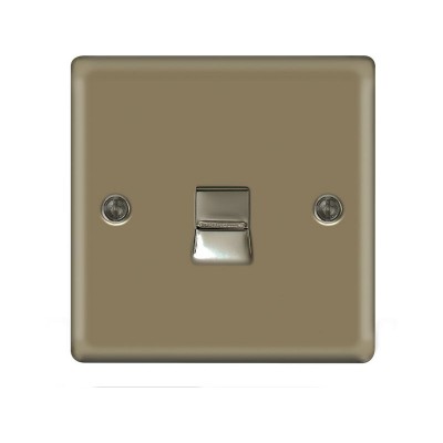 PEARL  SINGLE MASTER TELEPHONE SOCKET   