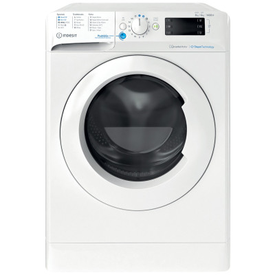 Indesit BDE86436WVUK 8/6KG 1400 Spin Washer Dryer - White